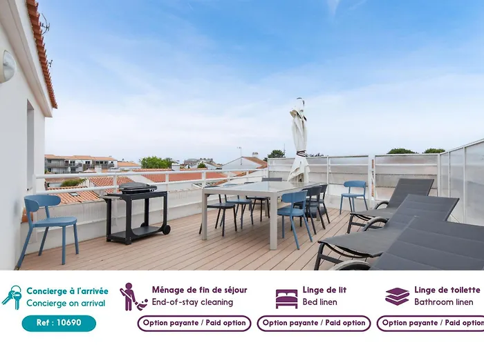 Appart Pour 6 Adultes Et 2 Enfants Avec Terrasse